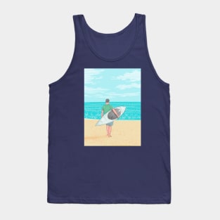 prone paddleboarder Tank Top